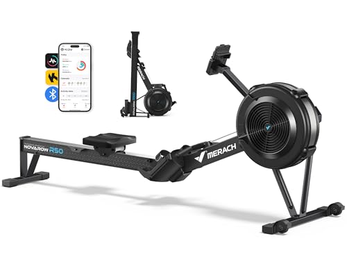 MERACH R50 Pro Air Resistance Rowing Machine