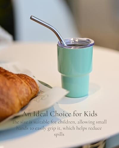 3oz mini tumbler shot glass with straw and lid 24 pack stainless steel sublimation shot glasses for wedding party whiskey cocktail bar with straw and lid