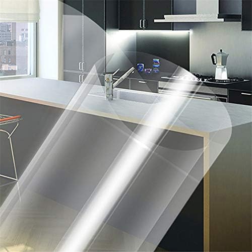 VILIHKC Kitchen Backsplash Wallpaper Stickers Waterproof Oilproof High Temperature Resistant Transparent Environment-Friendly PVC Can be Cut, 393"x23"