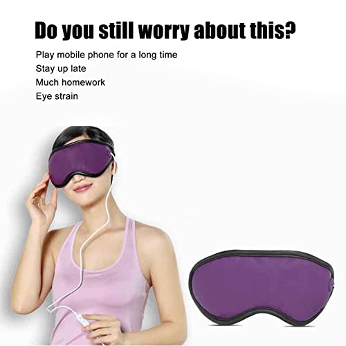 Almofada de olho aquecida, interface USB 6 modos 3 marchas temperatura infravermelho distante massag