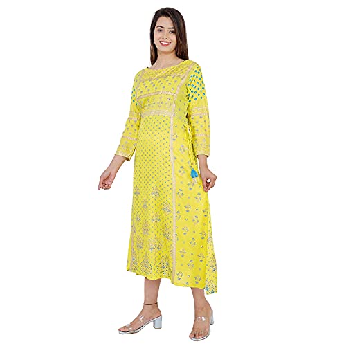 Image of Chahit Women's Rayon A- Line Kurta