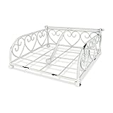 Metallo Portatovaglioli in metallo Nuvole di Stoffa Shabby chic stile retrò Vintage 5302