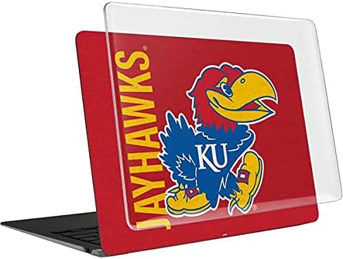 Skinit Case + Skin Compatible with MacBook Air 13in (2020) - Officially Licensed Jayhawks KU Design