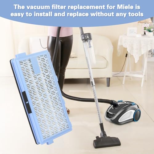 3 Sätze Ersatz Filters für Miele Compact C1, C2, Complete C2, C3, S8340 S8360 S8380, Guard S1 L1 M1 Staubsauger, 3 HEPA-Filter mit 3 Motorfilter 3 Abluftfilter für S4000, S5000, S6000 & S8000 Serie