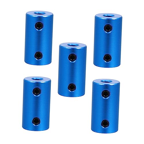 Mobestech Stepper Motor Coupler Damping Buffer Joint Aluminium 5pcs Flexible Shaft Connector Easy Install for 3d Printer