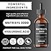 Matrixyl 3000 Serum with Hyaluronic Acid, Anti-Wrinkle facial Serum, Anti-Aging & Hydrating, Deep Wrinkle Reducer, Fine Lines, Firming Serum for face - 2oz