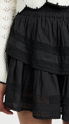 Image of LOVESHACKFANCY Women's Ruffle Mini Skirt