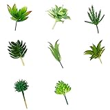 [Vida Verde] Las plantas suculentas artificiales tienen colores verde dulce y realistas. Puede crearlo libremente y puede agregar un poco de vegetación a su vida. También puede disfrutar de la vida verde de la naturaleza. La vida es fácil y sin estrés.