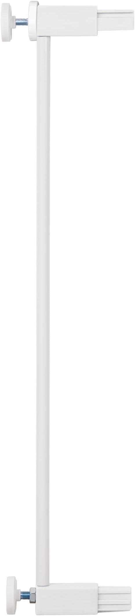 7 cm Gate Extension, Compatible with Safety 1st SecureTech Metal, Easy Close Metal, Auto Close and Flat Step Stair Gates, extension for baby gate, White, 7 cm