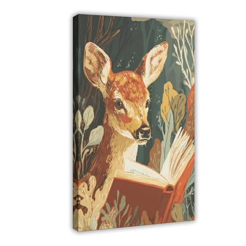 Poster sur toile fauve littéraire : oubliez les murs vides avec ce format 20x30 cm