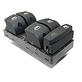 Lieferumfang: 1x Fensterheberschalter, 4-fach, manuelle Kindersicherung