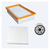 3Pcs Engine Filters Kit Compatible With KIA RIO (YB) 1.0T 1.4L 2017-26300-02503 28113-H8100