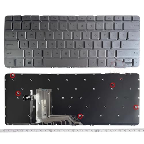 �m�[�g�p�\�R���o�b�N���C�g�t���V���o�[�L�[�{�[�h �݊��� HP Spectre X360 13-4000 13-4001 13T-4000 TPN-Q157 Q213 US �m�[�g�p�\�R���p