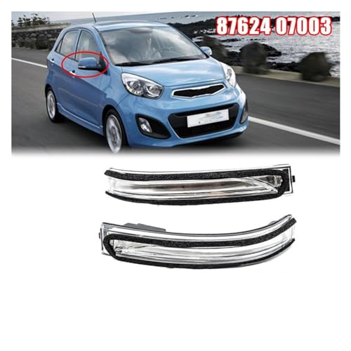 Luces LED espejo Kia Picanto soluciona fallo intermitencia 2