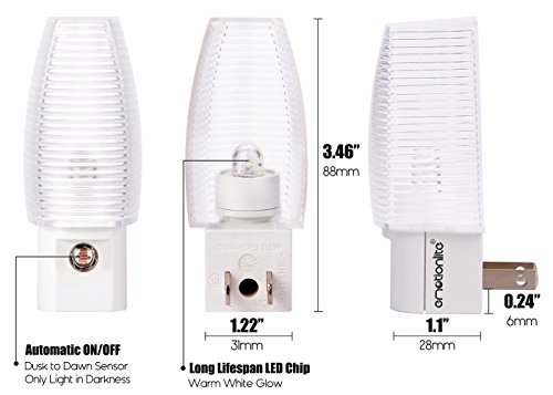 Emotionlite ELN-085-4 Plug In Night Light, Warm White Led Nightlights thumb #6