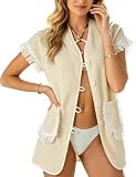Yimoon Terry Cloth Swim Cover Up for Women Swimsuit Coverup,...