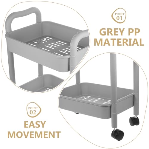 Chariot de rangement à roulettes pour optimiser les petits espaces - 4