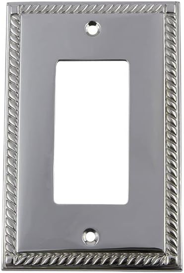 Nostalgic Warehouse Rope Rosette Electrical Outlet Switch Plate Cover