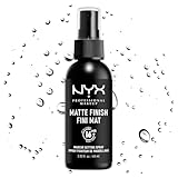 NYX Professional Makeup Setting Spray, Formula fissante leggera a lunga tenuta, Finish matte, 60 ml