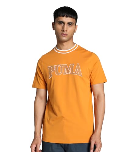 Image of Puma Men's Cotton Regular Fit T-Shirt