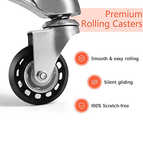 Saddle Stool Chair-Ergonomic Saddle Stoolrolling Spa Salon, Massage, And Medical Office Chair With Swivel Wheels ,Black #TOP4