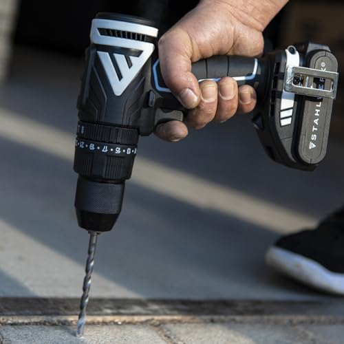 STAHLWERK Trapano avvitatore a batteria senza