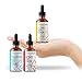 Complete Facial Serum Set Vitamin C, Hyaluronic Acid and Retinol Serum for Face | May Help Smooth Appearance of Fine Lines | Works to Brighten for More Youthful Looking Skin | 3 x 1 fl oz / 30 ml