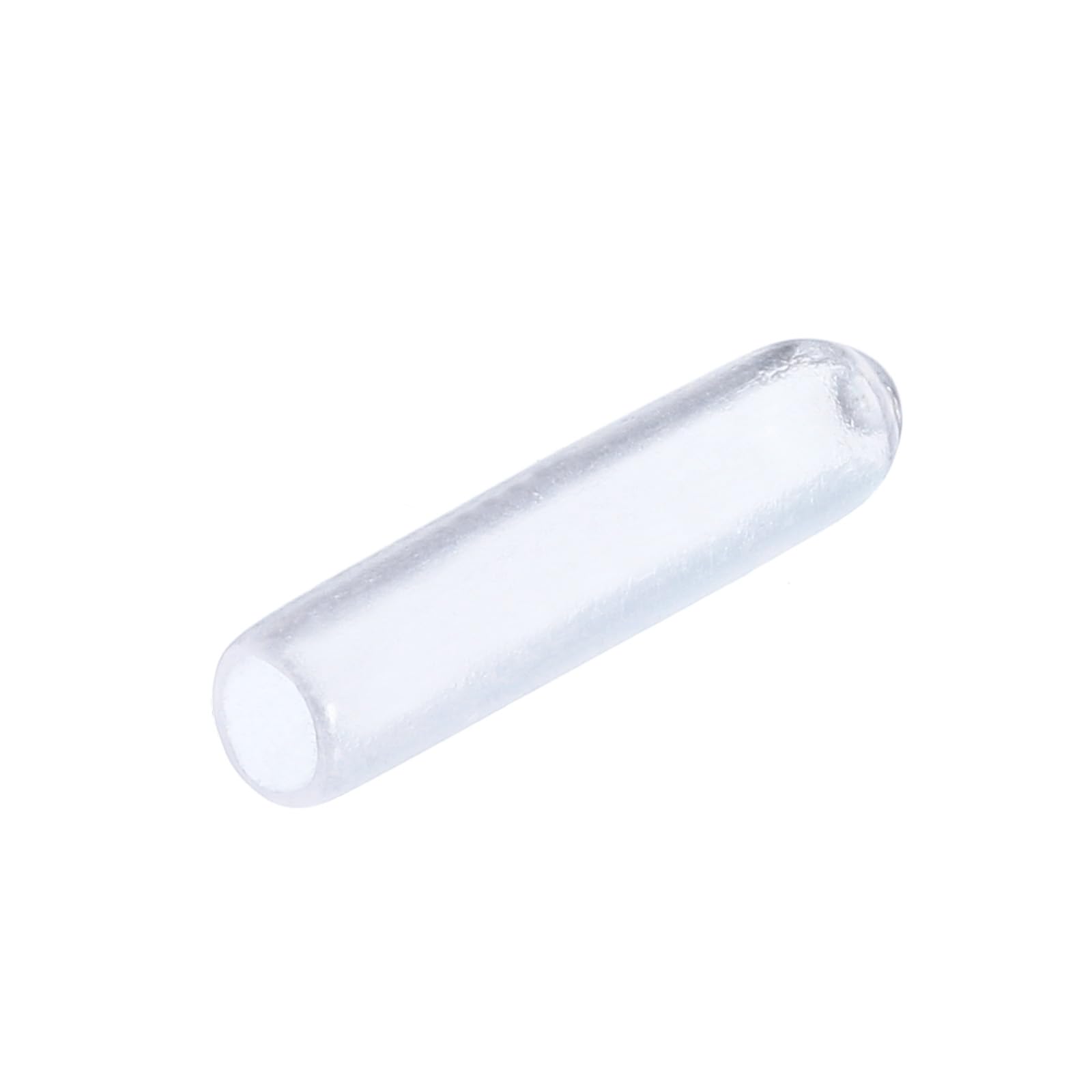 uxcell 20pcs Rubber End Caps 3mm(1/8") ID Vinyl PVC Round Tube Bolt Cap Cover Screw Thread Protectors Clear