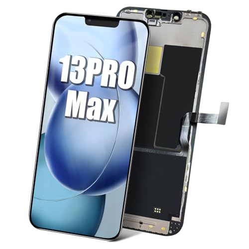 DTD Para iPhone 13 Pro MAX Kit 6.7 Pulgadas LCD Pantalla FHD Touch Digitizer, Compatible con el Modelo A2484, A2641, A2644, A2645, A2643