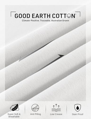 Camiseta polo clásica para hombre de algodón Good Earth®, de algodón australiano, con botones de nácar, prenda esencial diaria miniatura 4
