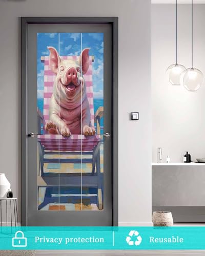 Película para ventana privacidad rosa 23.6x59 pulgadas miniatura 5