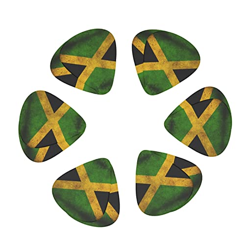 Ensemble de 12 médiators de guitare avec drapeau jamaïcain pour guitare acoustique, guitare électrique, contrebasse… - Les Beatles, Paul McCartney, John Lennon, RIngo Starr, George Harrison Ensemble de 12 médiators de guitare avec drapeau jamaïcain pour guitare acoustique, guitare électrique, contrebasse… – Image 3