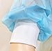 LIFESOFT Disposable Isolation Gown Polypropylene Lab Gowns Knit Cuff Long Sleeve Pack of 15