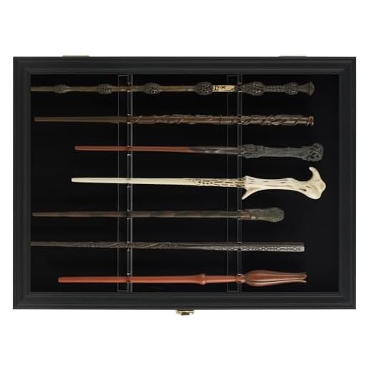Elegant Display Case for Wizard Wands
