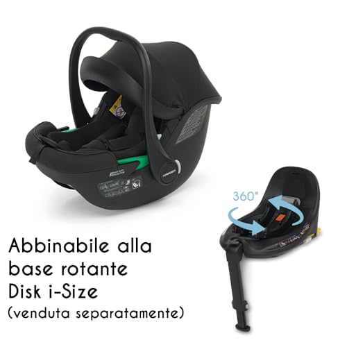 Foppapedretti Tictoc Seggiolino auto i-Size, Ebony - Immagine 4