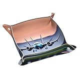 Idée cadeau parfaite : cet élégant plateau de table de chevet imprimé avion est un excellent cadeau pour les pères, les maris, les enfants et les amis. Convient pour des occasions comme la fête des pères, les anniversaires de mariage, etc. Il ajoute une touche de sophistication à n'importe quel espace.