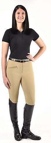 Women's Ribb Knee Patch Breeches (Regular)