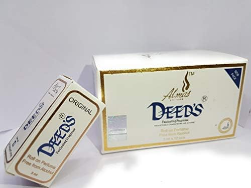 almas perfumes (Dove) DEED'S attar rollon 3ml (12pc box)
