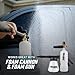 Slick Products Hybrid Ceramic Wash & Wax Super Concentrate – Extra Thick Foaming Car Shampoo & Motorcycle Wash Soap with Wax Protection – Perfect for Foam Cannon – 32 oz.