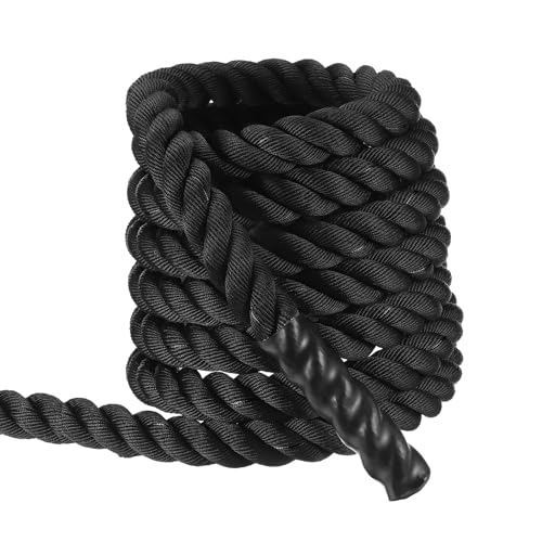 MECCANIXITY 30ft x 2in Battle Rope for Fitness & Strength