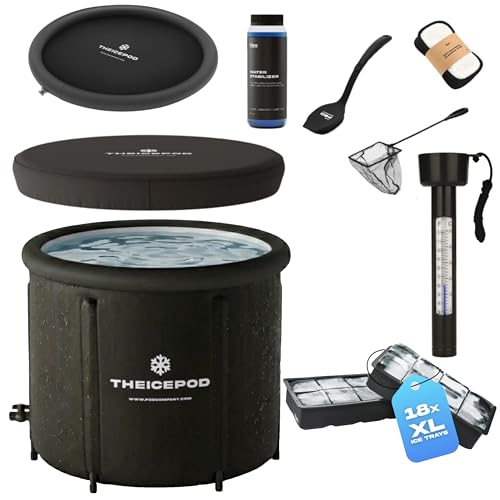 Original Ice Bath Bundle with Insulated Lid and Accessories