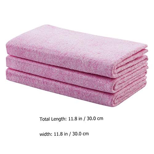 HEMOTON 24 peças de toalhas de cozinha de microfibra, toalhas de prato de casca de coco, reutilizáve