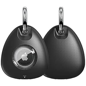 AICase airtag Porte clé étanche, Housse imperméable pour airtag Collier de Chien, Porte-clés airtag Protection complète du Corps, Goutte à Goutte Neige-Proof ,airtag Case Rugged Armor