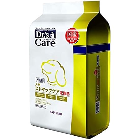 Amazon ドクターズケア 犬用 ストマックケア ドライ 800ｇ エランコジャパン ヘルスケア 通販