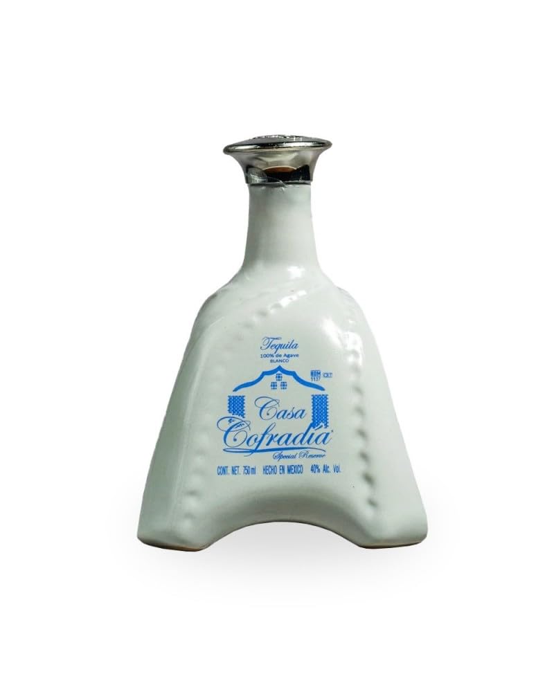 Cofradia Tequila Cerámica Blanco - 700 ml