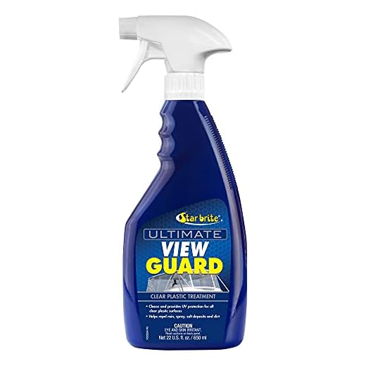 STAR BRITE VIEW GUARD Clear Plastic Treatment