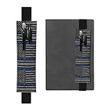 Cet accessoire astucieusement conçu sert également de porte-stylo, pouvant contenir 2 à 3 stylos de 20,3 à 25,4 cm, ou comme marque-page, améliorant la facilité d'utilisation grâce à sa fonctionnalité polyvalente.