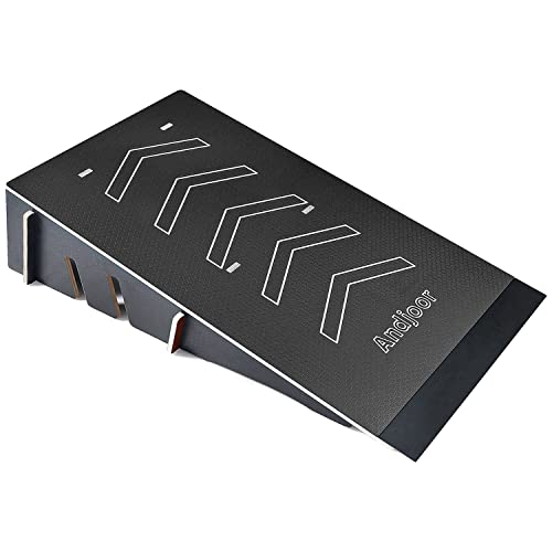 Andjoor Skateboard & Bike Ramp - Scooter, BMX, RC Car & Skate Ramp for Kids - Display Stand Holder