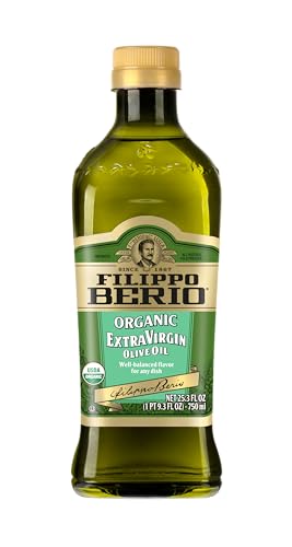 Filippo Berio Organic Extra Virgin Olive Oil, 25.3 Ounce rPET Bottle