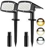 【IP67 wasserdichtes Design】Diese Solarlampe für Außen besteht aus schlagfestem ABS-Kunststoff und ist mit IP67 wasserdicht Design. Es hält allen Arten von schlechtem Wetter stand und funktioniert gut im kalten Winter oder im heißen Sommer. Es ist langlebiger als andere Lampen (die Verwendung in Wasser ist verboten, da es nicht in Wasser aufgeladen werden kann.)